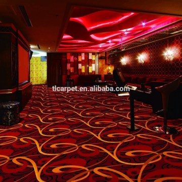 100% Wool Hand Tufted Hotel Lobby Carpet