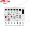 Smart metal lockers with electronic locks Wrap lockers