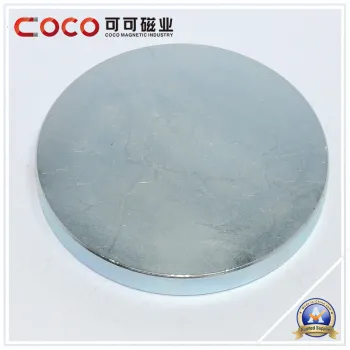 Cylinder NdFeB Magent, Big Round Permanent Magnet, Generator N42 Neodymium Magnet