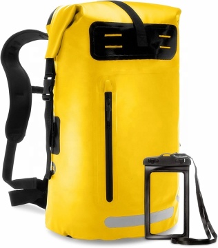 Amazon Best Seller Custom Brand PVC Waterproof 35L Backpack for Outdoor Camping Hiking