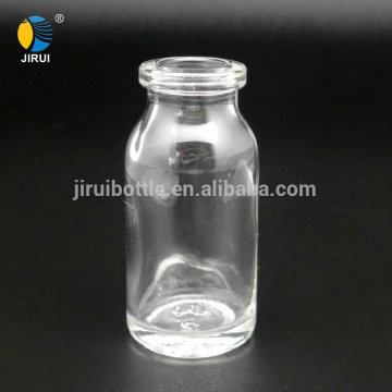 10ml clear moulded injection vials for antibiotics glass bottle