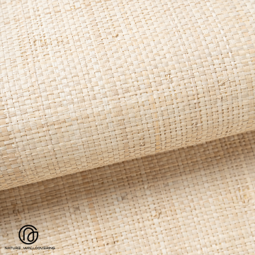 كسوة جدران من الرافية الطبيعية بتصميم حرفي بسيط