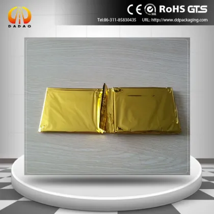 Solar blankets mylar blankets First Aid emergency blankets