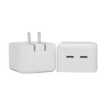 35W Cellphone Charger Dual USB C Charger