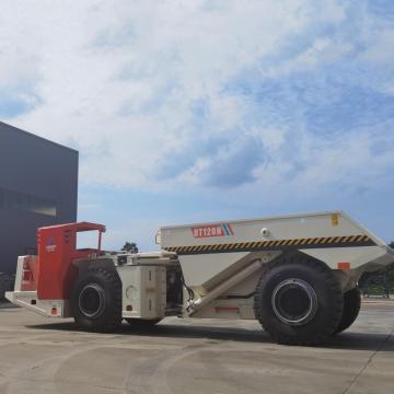 LKW für Tieftransport und Deponierung