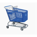 American Plastic Basket Supermarket Shopping Cart