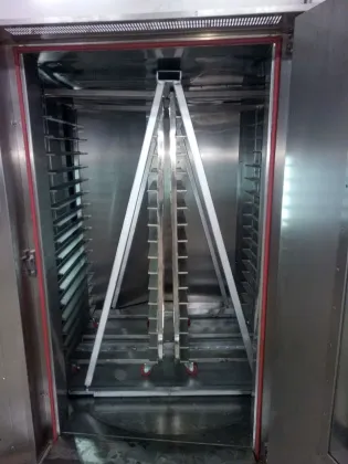 Nkt-32g Bread Bakery Equipment Stainless Steel Rotary Gas Ovens