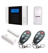 Hot sell GSM & PSTN Ademco CID Voice guide operation | Zone monitor & fault indication | Large LCD Touch Screen Alarm Wholesale