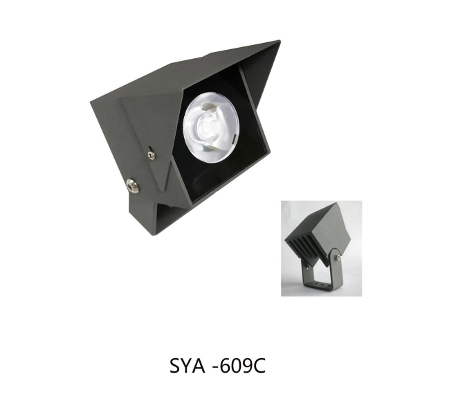 Waterproof outdoor floodlight for the door