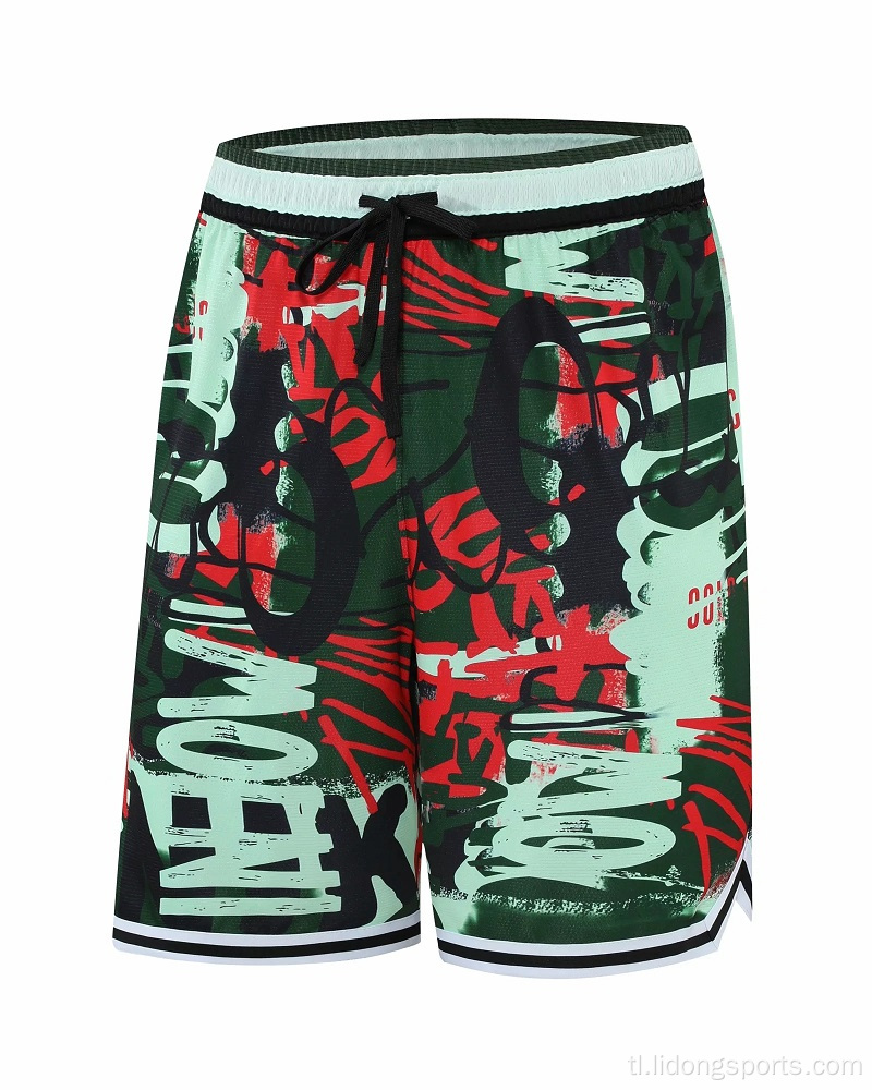 Fashion mens basketball shorts mens summer sport shorts