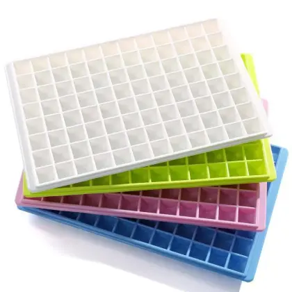 Hot Selling 96 Grid Square Plastic Ice Cube Mold