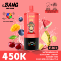 Bang Leader 450K Puffs 15-in-1Vape แบบใช้แล้วทิ้ง