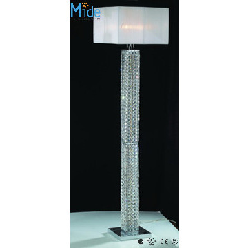 Glass floor lamp
