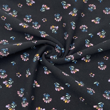 Tela de mezcla de spandex de poliéster de 2 cepillos laterales