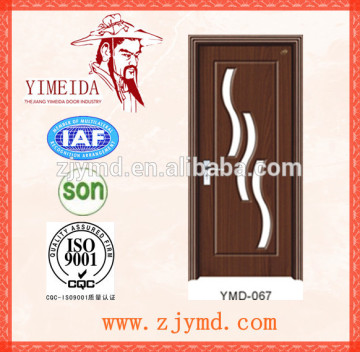 fashion glass mirror bathroom wooden doors