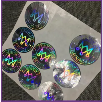 Factory customer design printed label, bottle label, 10ml hologram vial label