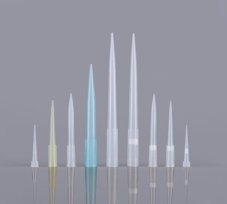 10 μl extra dlouhého filtru Universal Pipette Tipy