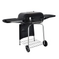 Outdoor Square Portable Charcoal Grill BBQ
