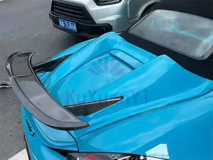 Factory Direct Carbon Fiber Rear Spoiler Stabilizer for Porsche 718 Boxster Convertible