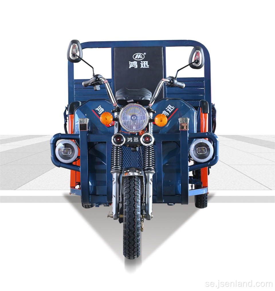 3 Öppna dörrelektriska trehjuling med last