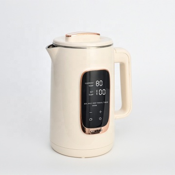 1.5l chaleira elétrica inteligente com tela LED e temperatura constante