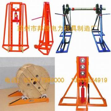 Cable drum jack,cable drum trestles,cable drum lifter stand