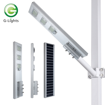 High brightness outdoor lighting IP65 waterproof Cool White aluminum 50w 100w 150w all in one led solar street light