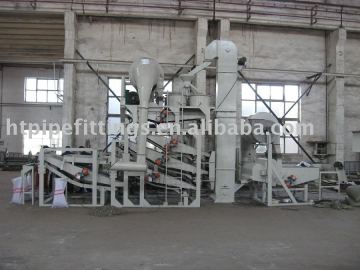 Sunflower seeds hulling machine