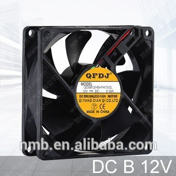 80*80*25mm 12V 24V 48V DC Ventilation fan