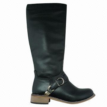 Women's Dress Boots with PU Upper and High-performance, Comfortable to Wear