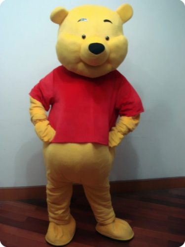 Yellow Bear Mascot Costume Amc-001