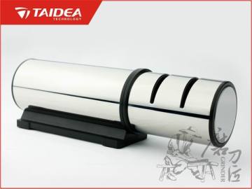 2-Stage Diamond Wheel Design Sharpener for Kitchen Knives