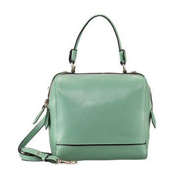 Ladies' Leather Boston Bag, Fall and Winter New Design, Your Own Logos and Labels (EF108922)
