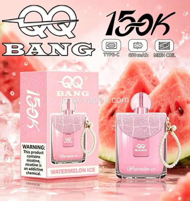 Tersedia QQ Bang 150k puff Disposbale vape
