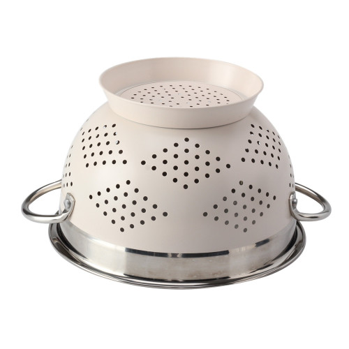 Kitchen Strainer Colander Matte White