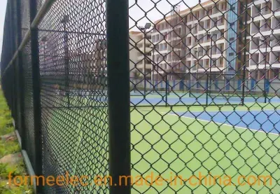 Football Field Fence Diamond Wire Mesh Chain Link Fence Chain Link Mesh