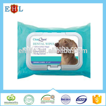 Popular design ISO certified Oem Shaoxing reusable pet wipes with scent