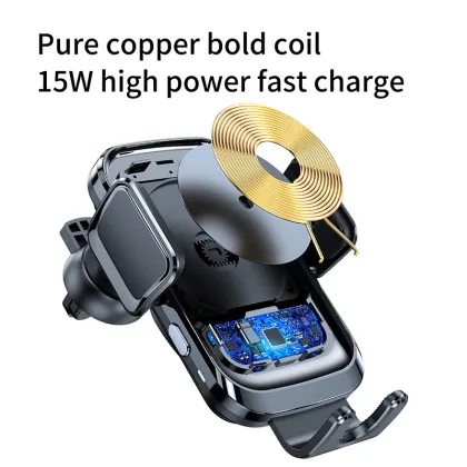 Qi wireless charger for car