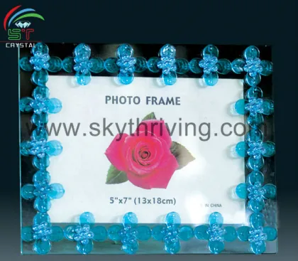 fashion 2014 photo picture frame crystal bling photo frames