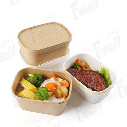 Fast Food Bowl Custom Paper Bowls Take Away Fast Food Bowls Factory