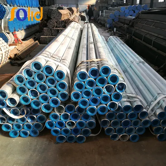 HOT dip 1.5 inch galvanized steel pipe sizes specification
