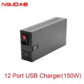 12 Ports lntelligent USB Charger