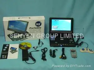 9.2"Portable DVD player