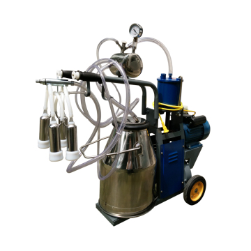 Stainless Steel Double Tube Small Ranch Milking Machine