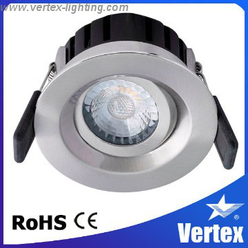 Sharp chip Ra97 8W COB LED downlight IP44