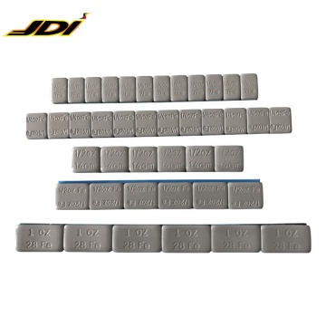 Sticker-On Wheel Weights with Adhesive Tape for Cars - Steel, Iron, and Fe OZ Stickers for the American Market