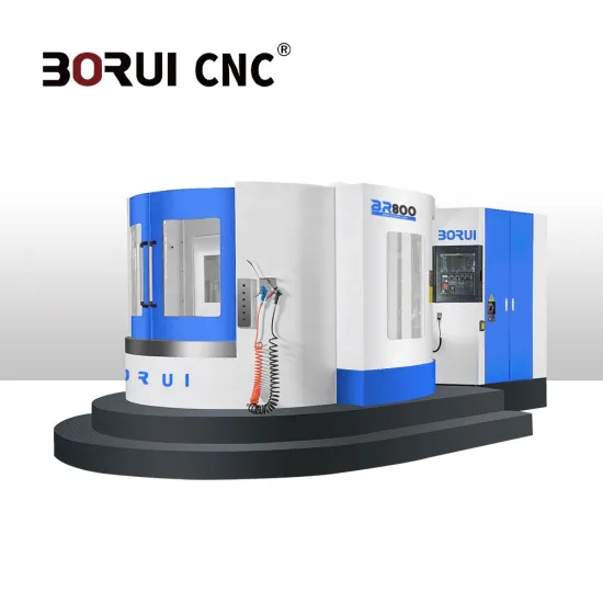 BR800 5 Axis CNC Milling Machine - Horizontal Machining Center