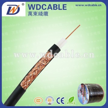 RG59 coaxial cable rg59 cable FPE,CCS/CCA coax cable rg59 for CCTV CATV MATVwith CE/RoHS