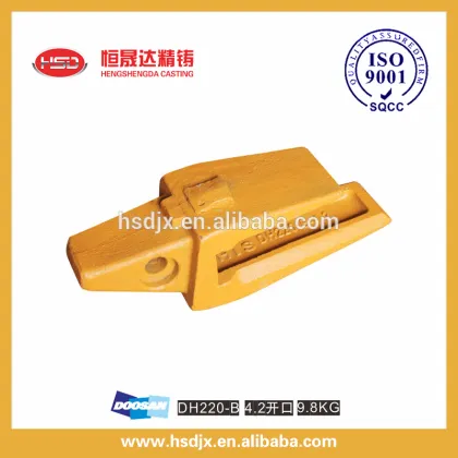 Doosan Excavator Parts, Mini Bucket Teeth Adapter for Engineering Construction Machinery