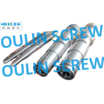55/120 Twin Conical Screw Barrel for Jwell PVC Extrusion